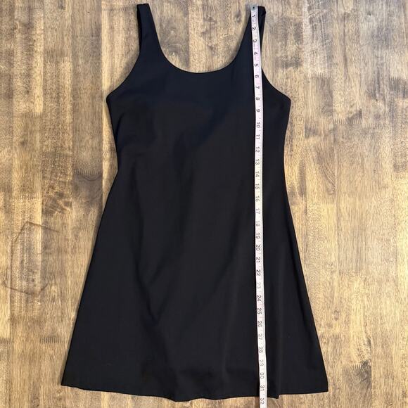 Zyia Active Match Point Activewear Tank Dress w/Shorts Black Women’s Medium - Picture 4 of 9